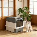 Cat Litter Box with Easy Cleaning and Odor Control – view 2