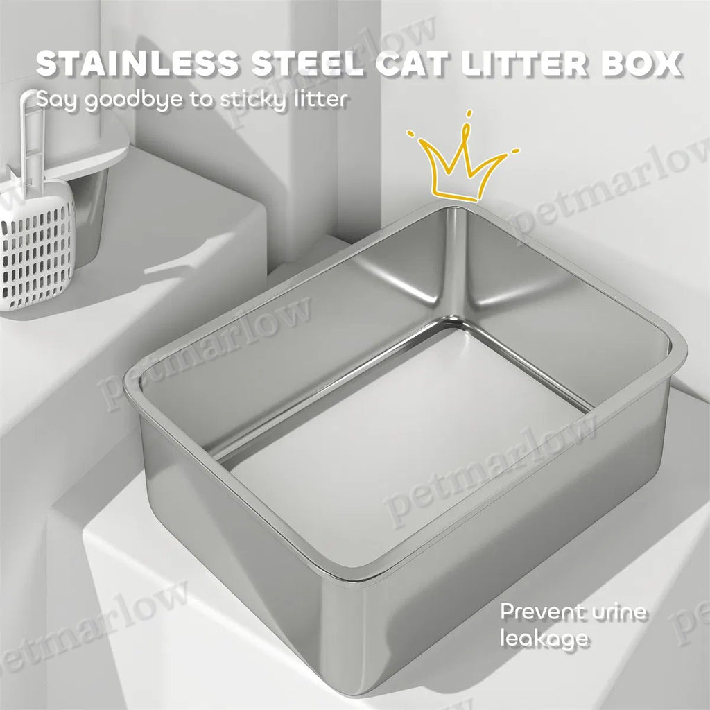 Cat Litter Box with Enclosed Design for Odor Control – view 6