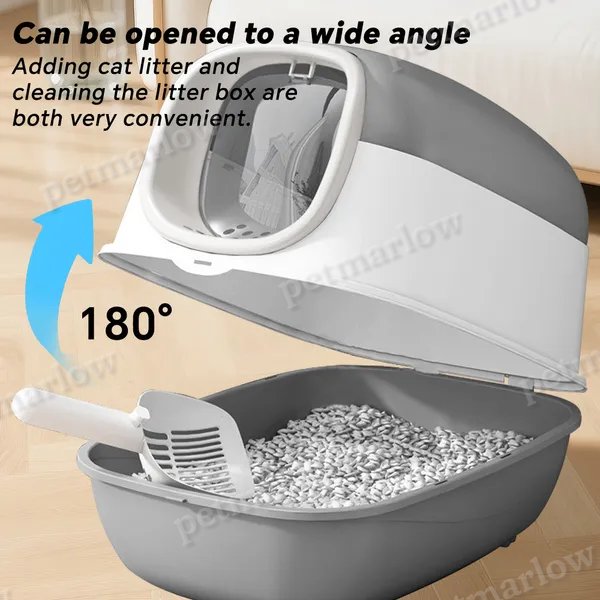 Cat Litter Box With Lid – view 4