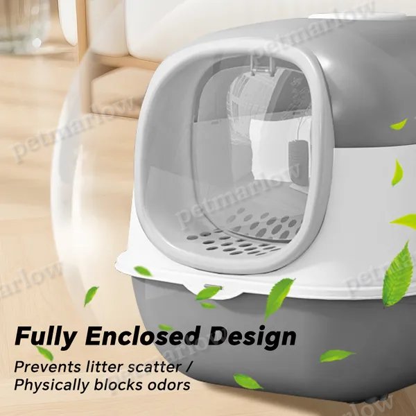 Cat Litter Box With Lid – view 6