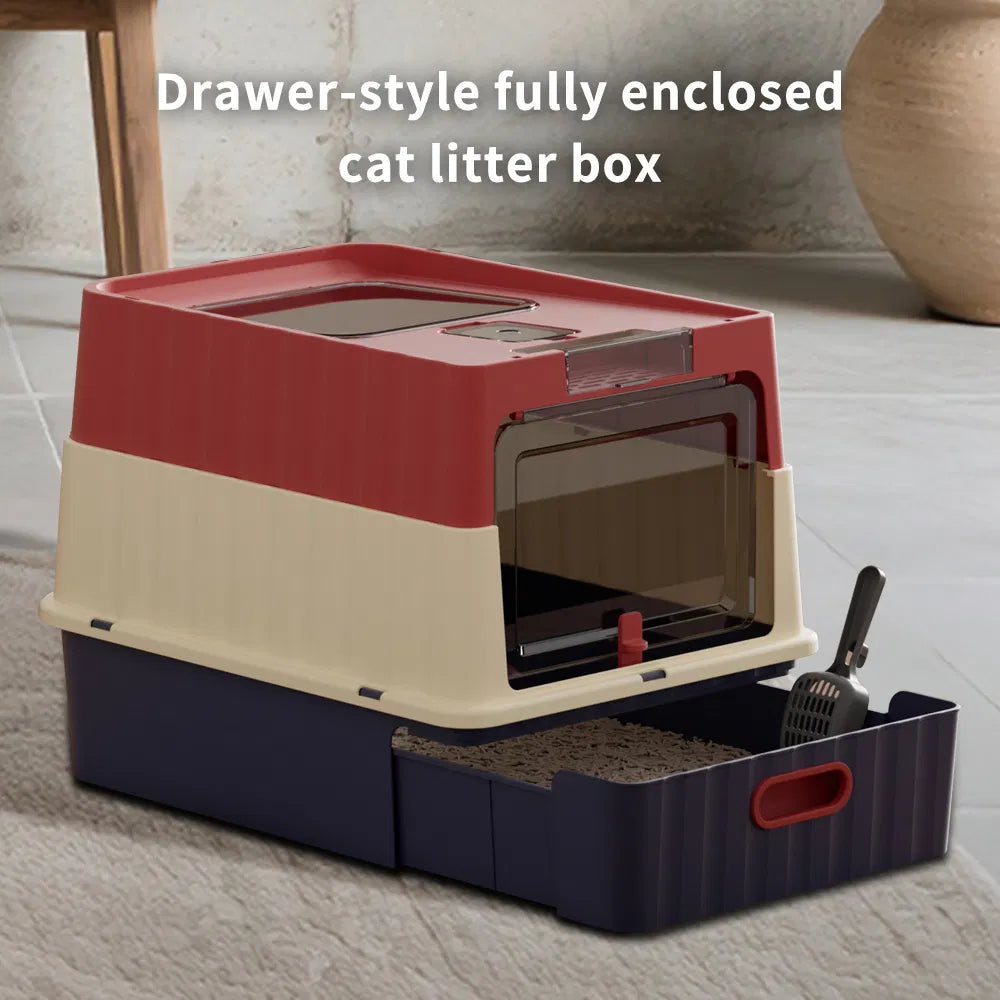 Cat Litter Box with Open Design for Easy Access – Defaulttitle