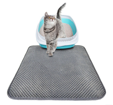 Cat Litter Pad for Easy Cleanup and Comfort – Gray / L
