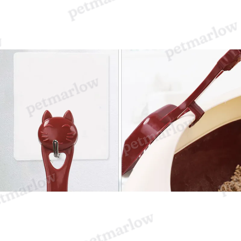 Cat Litter Scoop with Cat Head Design – Practical Scoop for Cat Litter – view 4