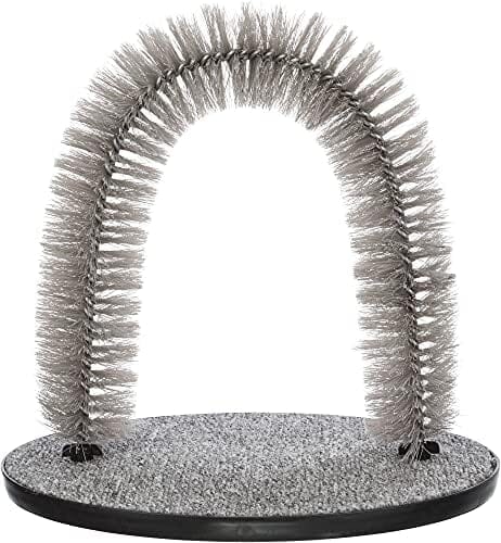 Cat Massager and Self Grooming Arch, Bristle Ring Brush