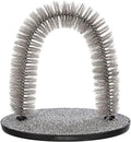 Cat Massager and Self Grooming Arch, Bristle Ring Brush