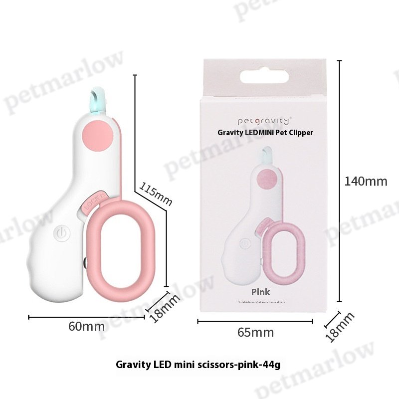 Cat Nail Scissors with LED Light for Easy Grooming – view 6
