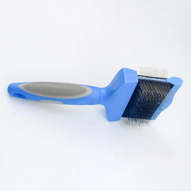 Cat Shampooing Comb - Detangling Brush for Cats and Dogs – Blue / S