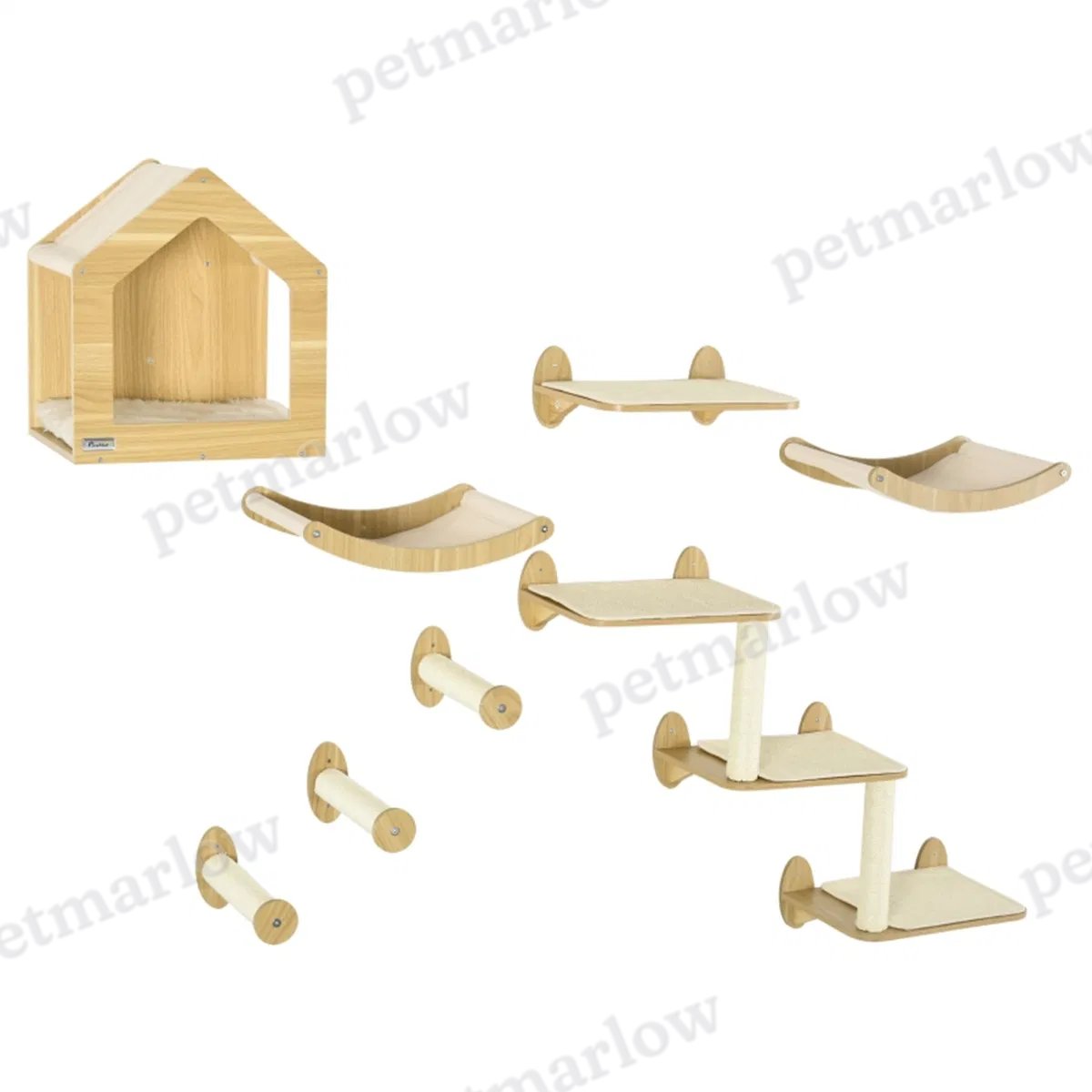 Cat Shelf Set, Cat Tower – view 6