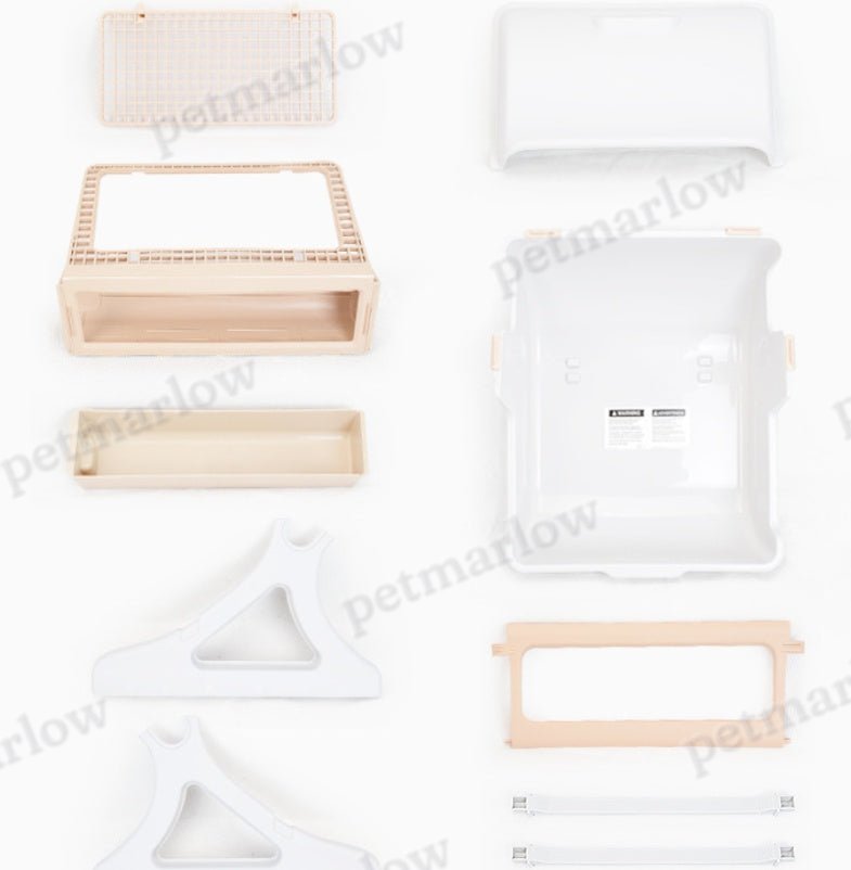 Cat toilet pet toilet semi-enclosed litter box – view 4