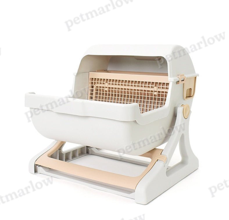 Cat toilet pet toilet semi-enclosed litter box – view 6