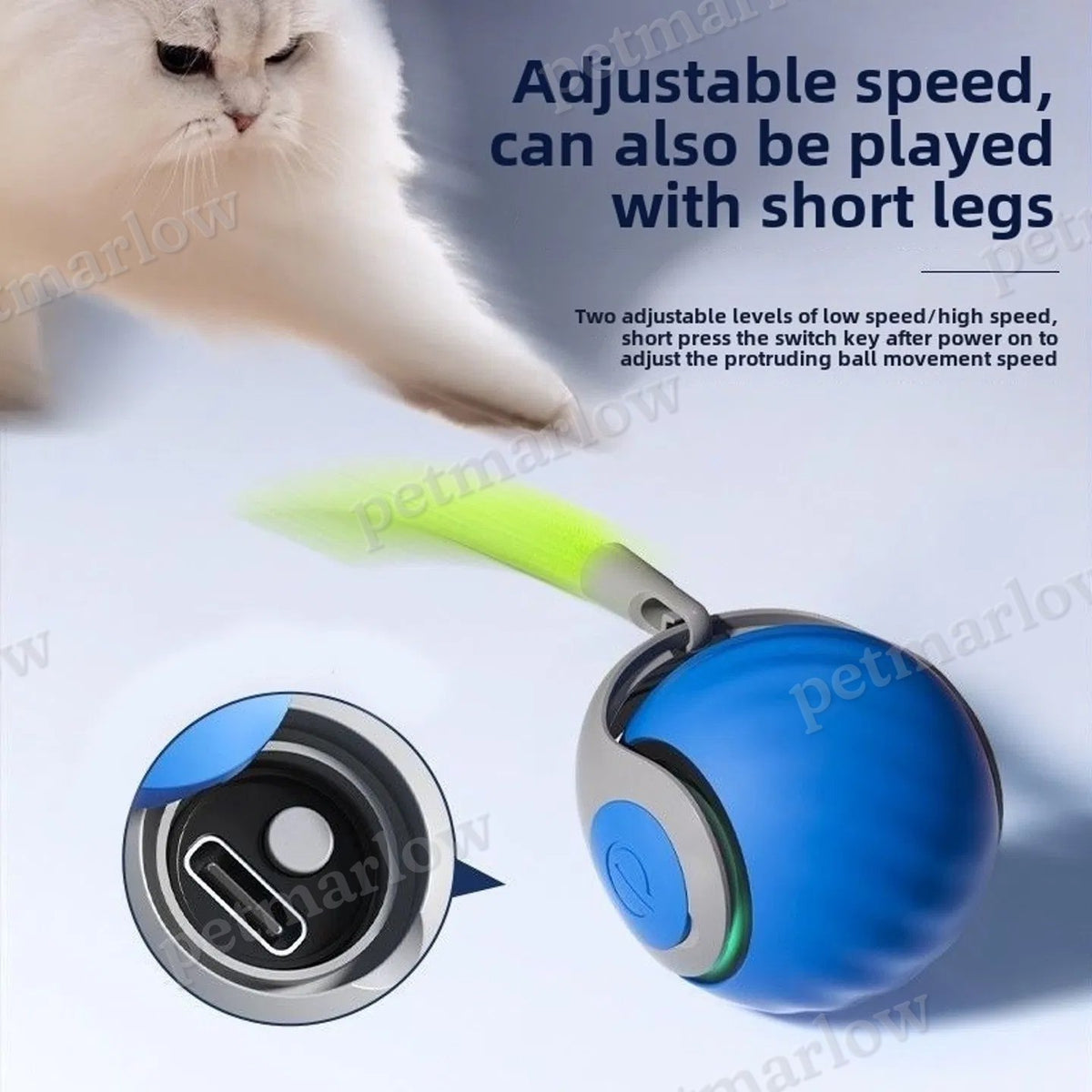 Interactive Cat Ball Toy – view 6