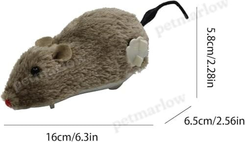 Cat Toy Realistic Mouse Shape Entertaining Toy – view 2