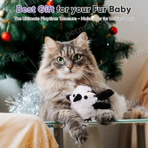 Cat Toys Flapping Bird with Catnip for Bored Indoor Adult Cat – view 6
