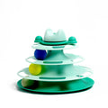 Cat Toys Space Tower Play Board Pet Supplies – Green