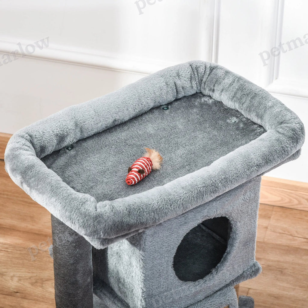 Small Cat Tower with Scratching Post – view 4