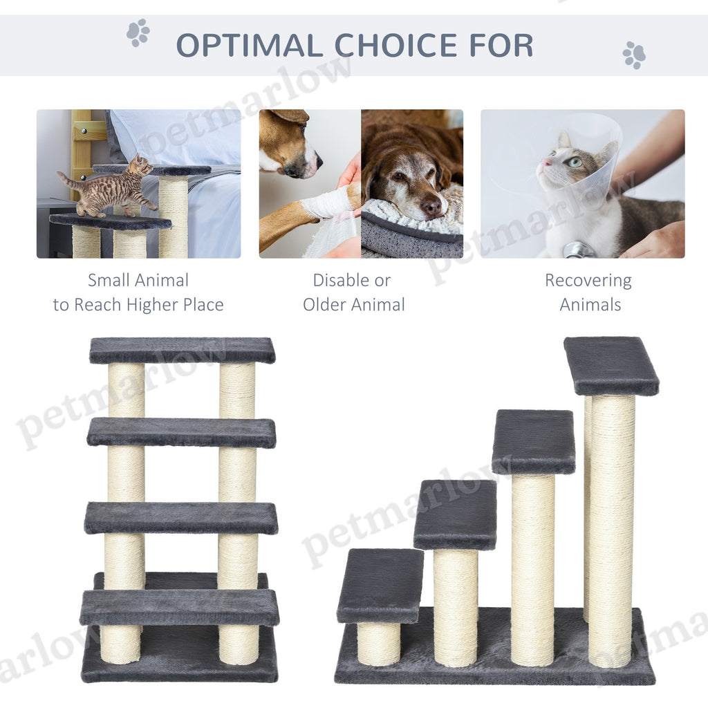 Cat Tree with Steps for Easy Climbing – view 4