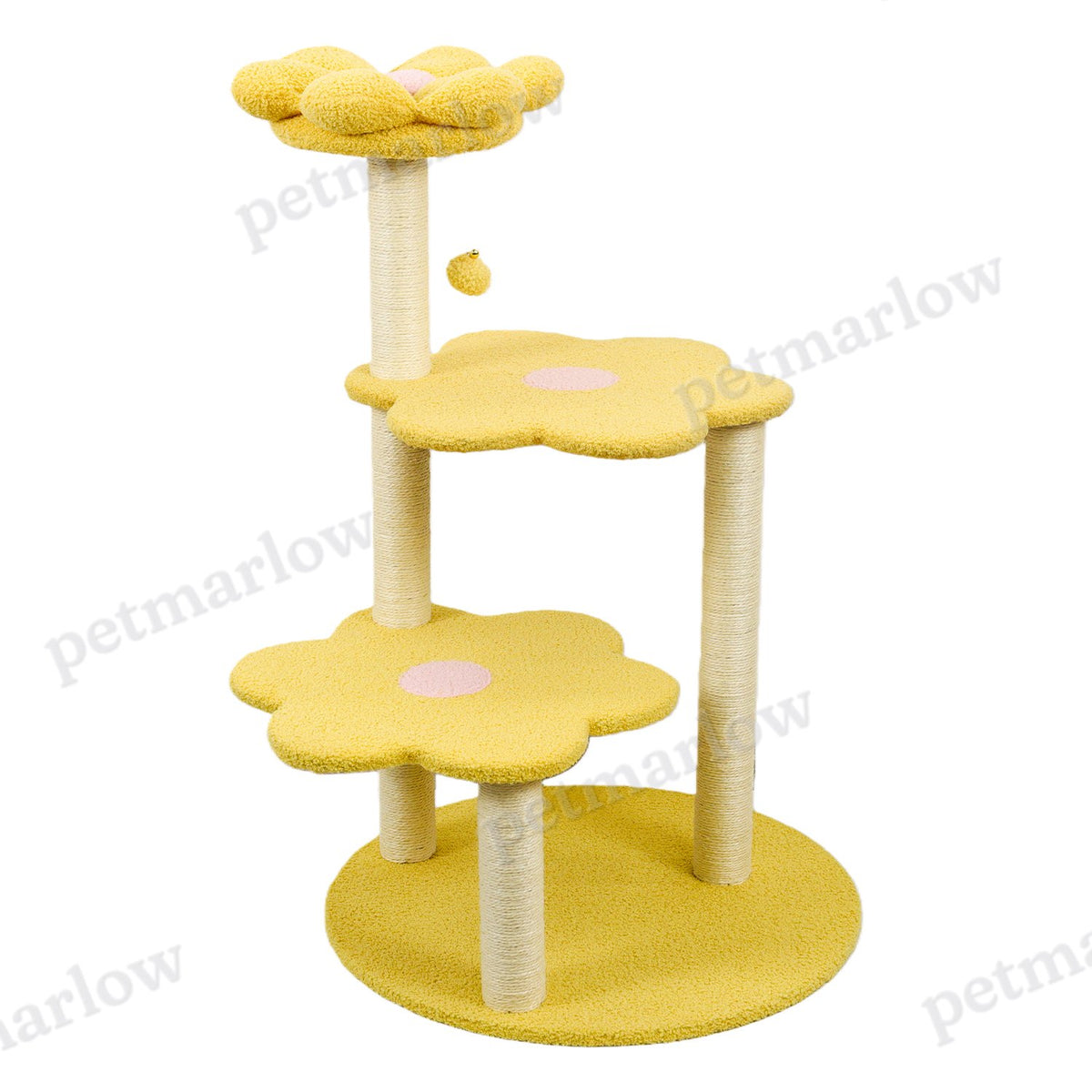 Cat Tree with Cozy Perch and Scratching Posts for Cats – view 6