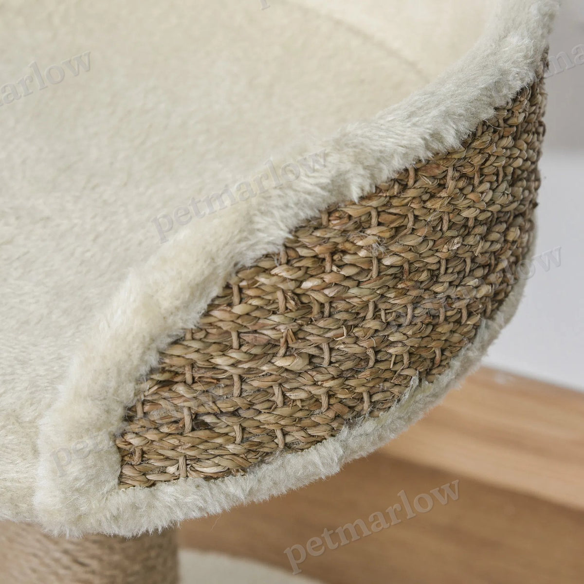 Small Cat Tower with Scratching Post and Toy – view 4