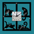 Cat Wall Clock