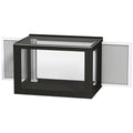 Catio Outdoor Cat Enclosure for Safe Sunbathing and Napping – Black / 700x520x150 mm