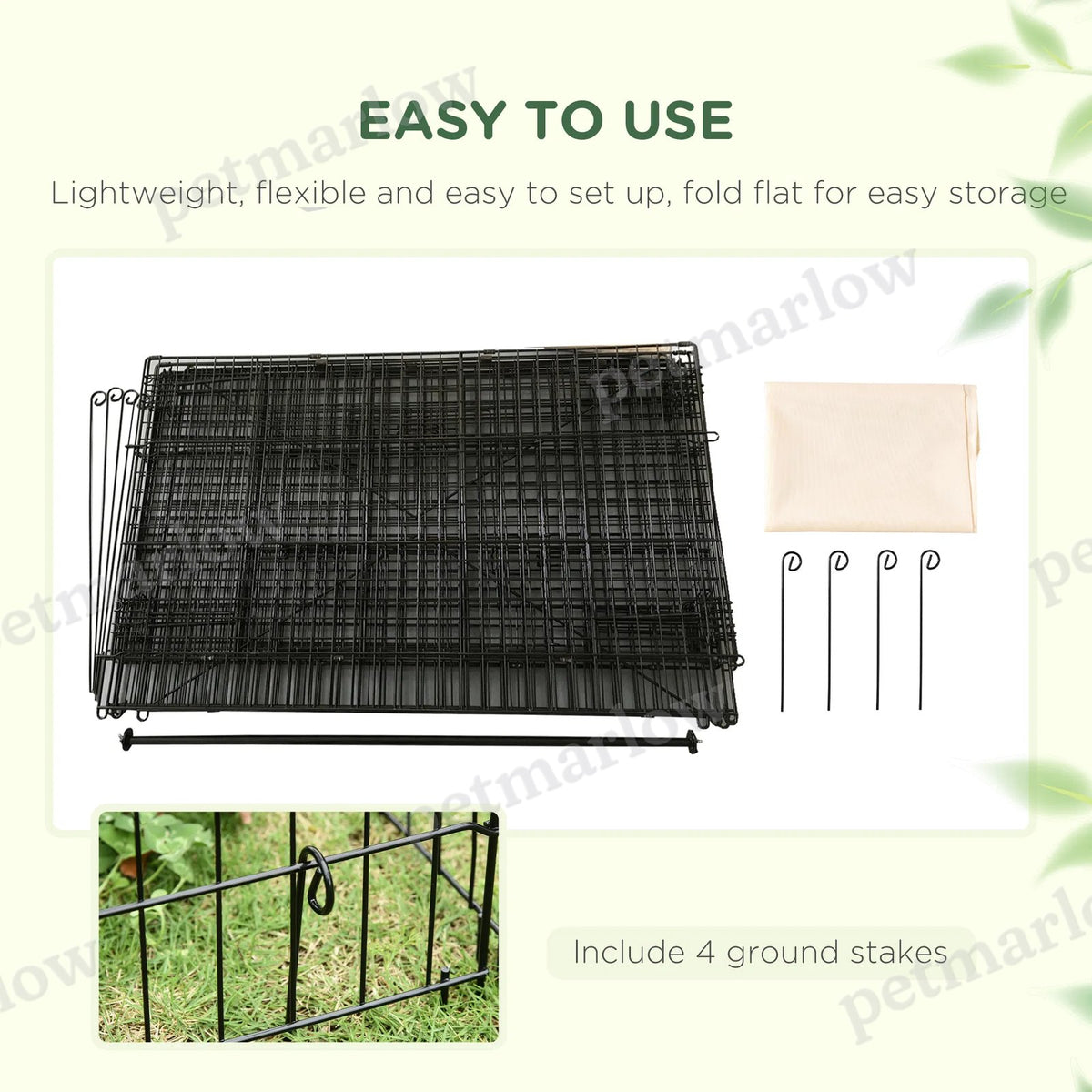Catio Rabbit Guinea Pig Cage for Indoor and Outdoor Use – view 3
