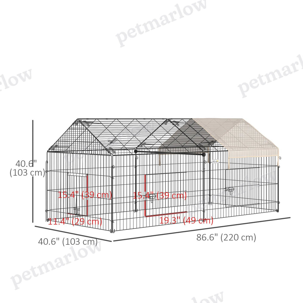 Catio Rabbit Guinea Pig Cage for Indoor and Outdoor Use – view 4
