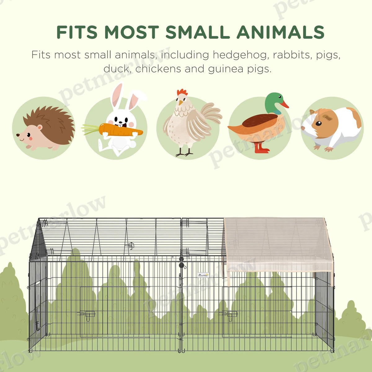 Catio Rabbit Guinea Pig Cage for Indoor and Outdoor Use – view 6