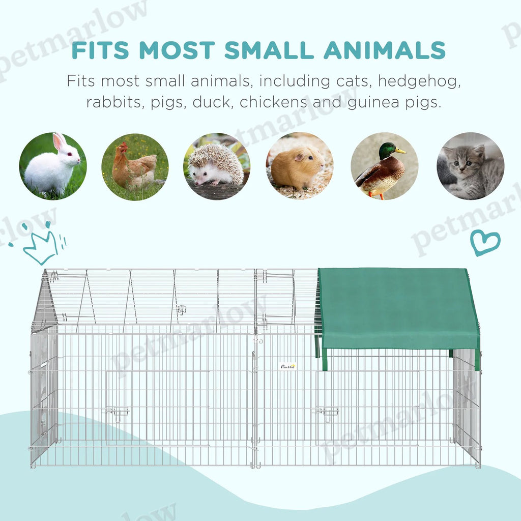 Catio Rabbit Guinea Pig Cage with Cover for Small Animals – view 4