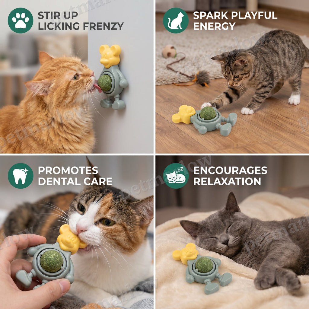 Catnip Ball Chew Toy – view 5