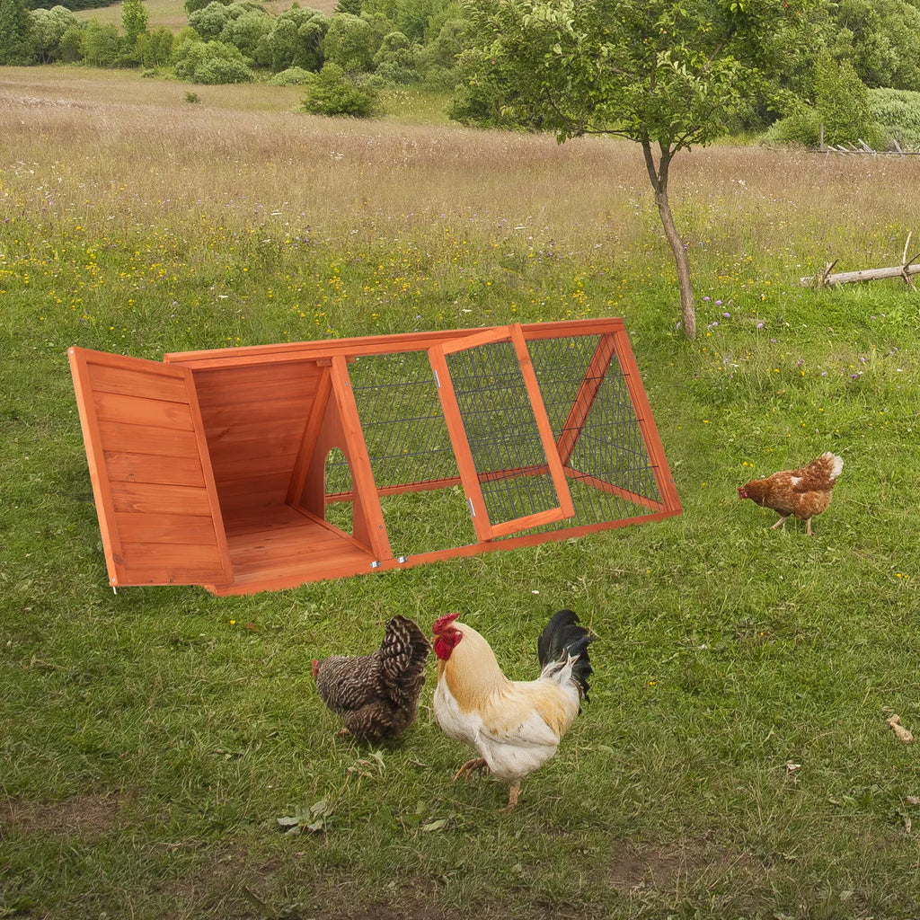 Wooden Rabbit and Guinea Pig Hutch for Small Animals – view 8