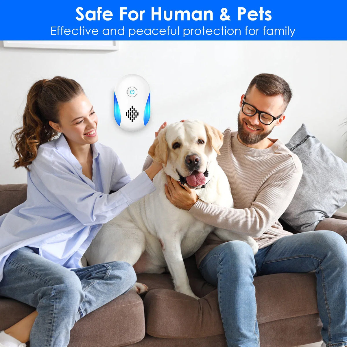 Ultrasonic Pest Repeller - Safe, Chemical-Free Pest Control – view 12