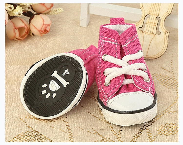 Pet Shoes Denim Canvas for Dogs and Cats – view 7