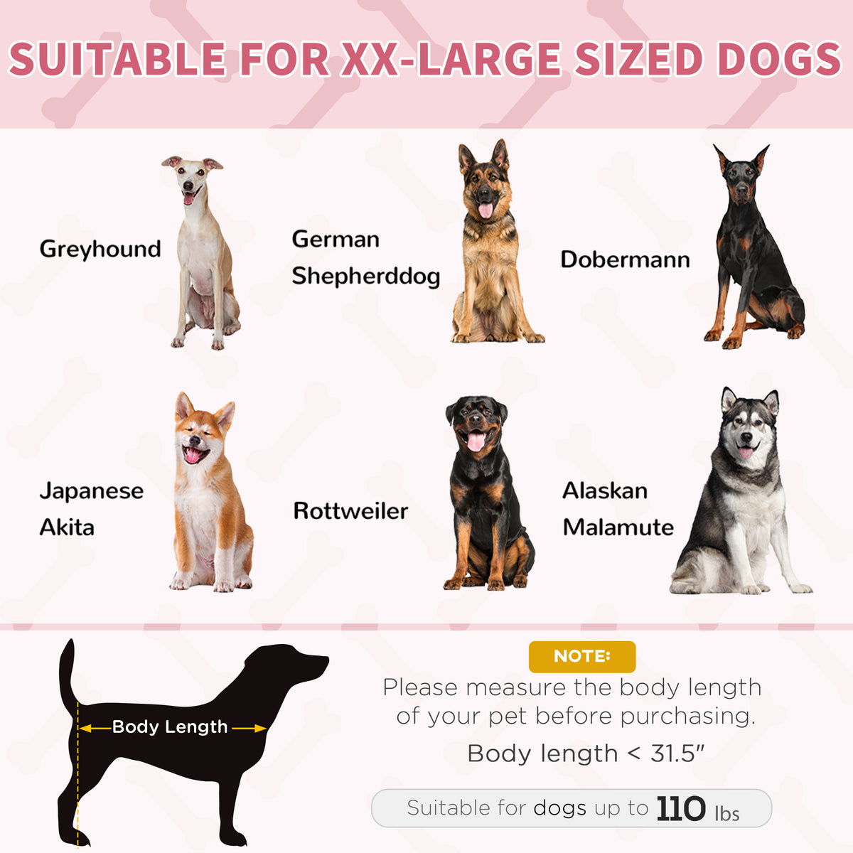 XL Elevated Dog Bed with Carry Bag – view 7