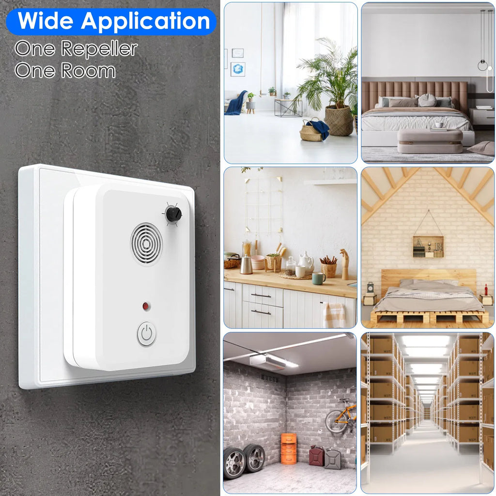 Ultrasonic Pest Repeller for Bats, Birds, and Mice – view 12