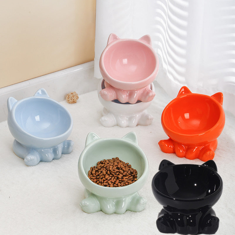 Ceramic Cat & Dog Bowl