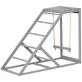 Chicken Activity Play Set for Healthy and Happy Chickens – Gray / 1040x495x140 mm