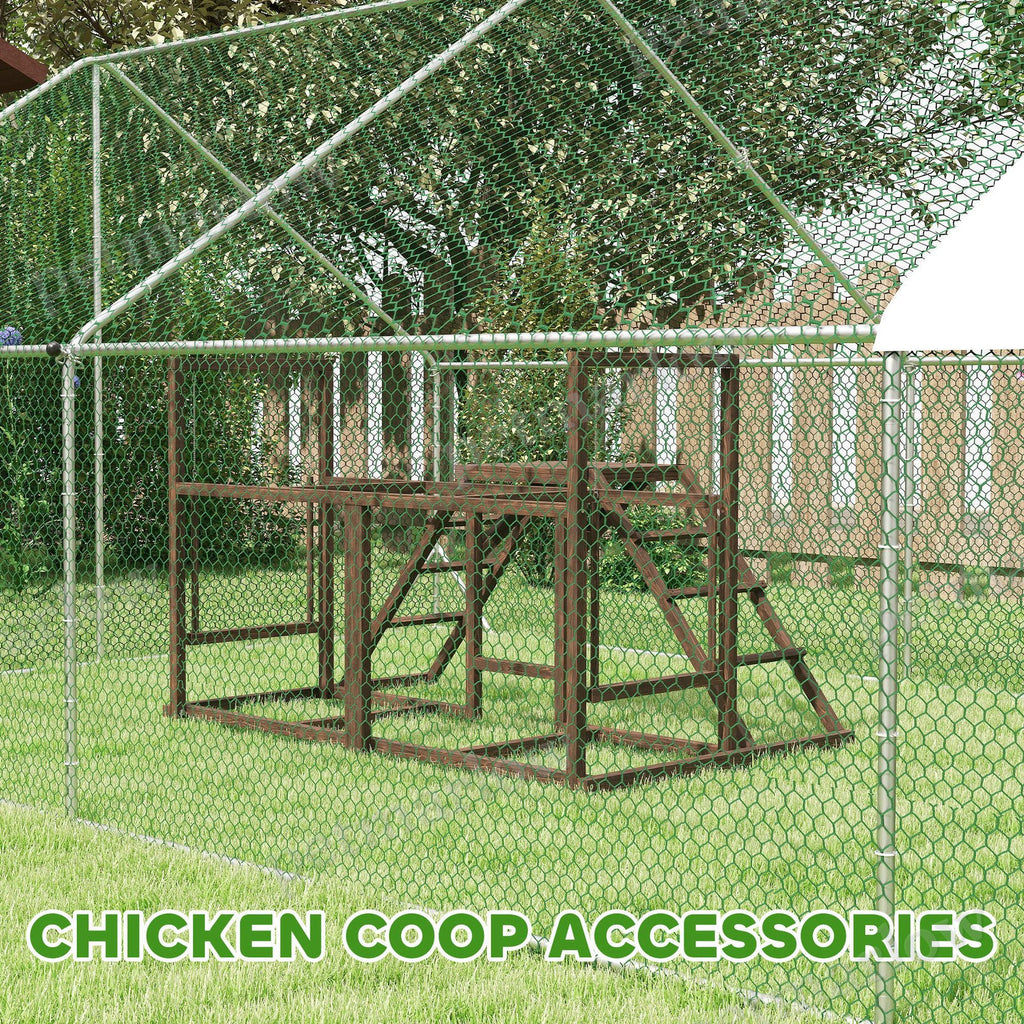 Chicken Activity Play Set with Swings and Perches – view 6