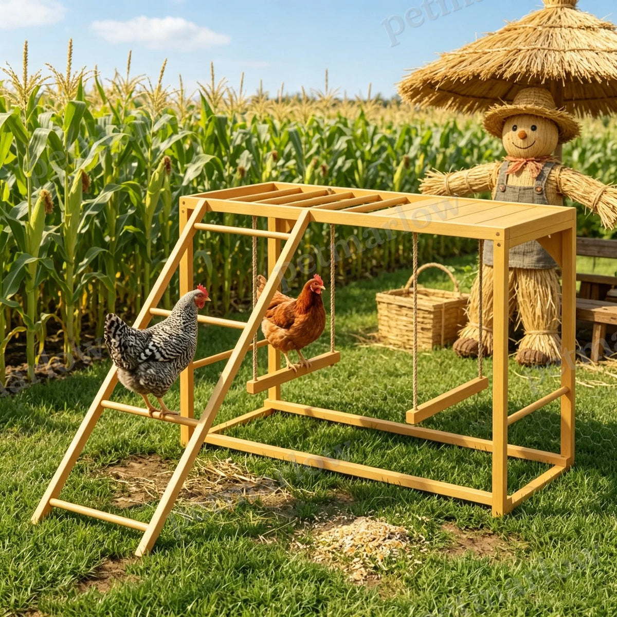 Chicken Activity Play Structure for Coop Fun – view 5