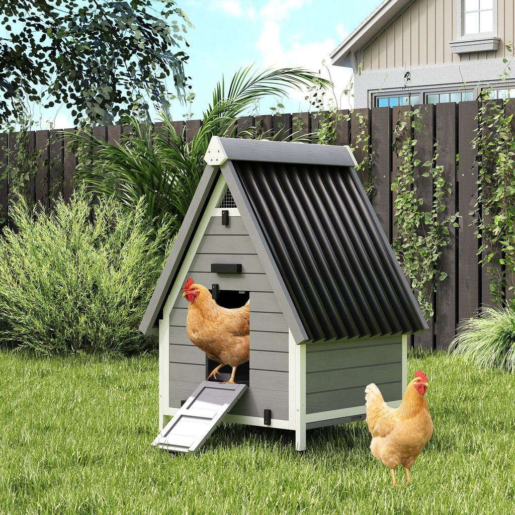 Chicken Coop for 2 Chickens with Nesting Box
