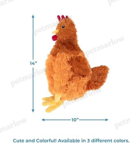 Chicken Crinkle Plush Dog Toys for Interactive Play – view 2