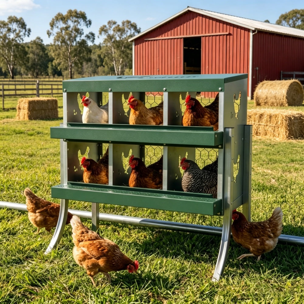 Chicken Nest Box for Poultry with Ventilated Design