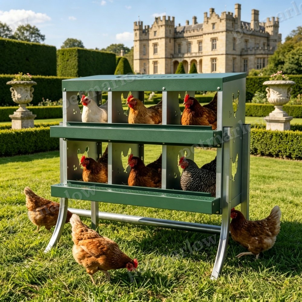 Chicken Nest Box for Poultry with Ventilated Design – view 4