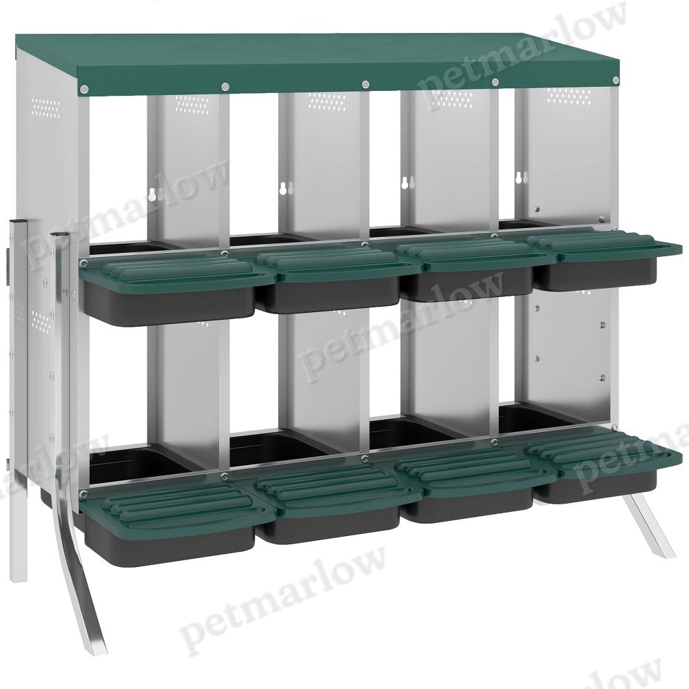 Chicken Nest Box with 8 Ventilated Nesting Boxes – view 4