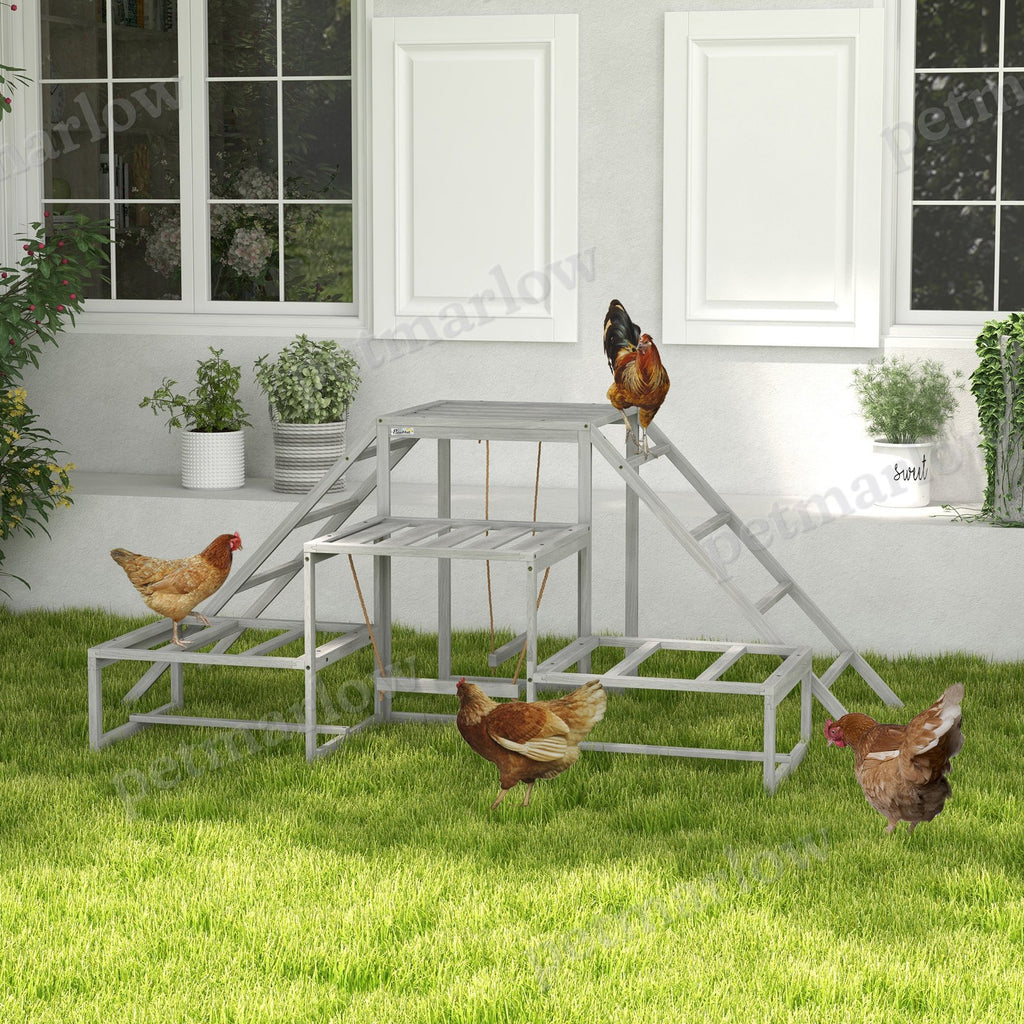 Chicken Roost Toys with Swings and Platforms for Poultry – view 5