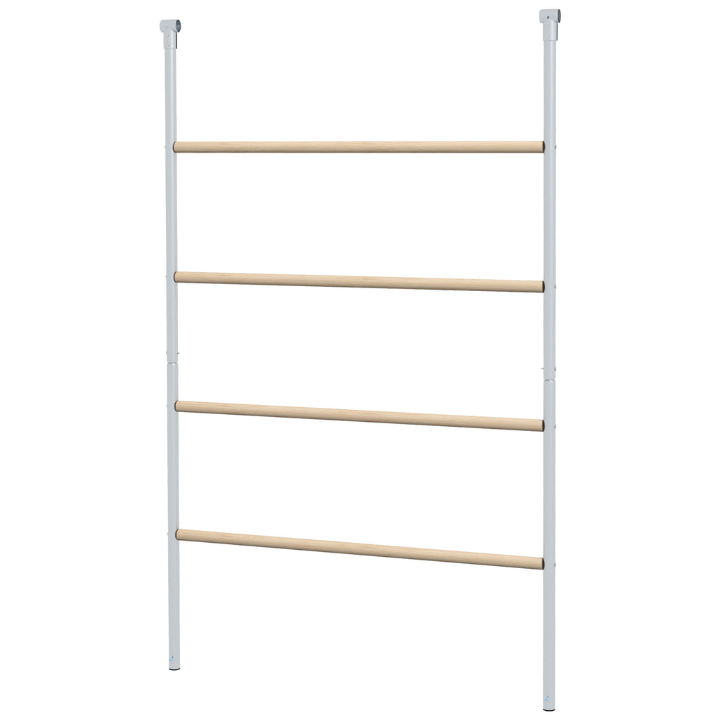 Chicken Roosting Ladder for Coop with Four Levels – Natural Wood / 850x130x95 mm