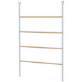 Chicken Roosting Ladder for Coop with Four Levels – Natural Wood / 850x130x95 mm