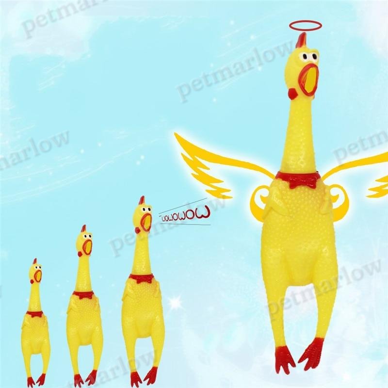 Chicken Squeaky Dog Toy – view 2