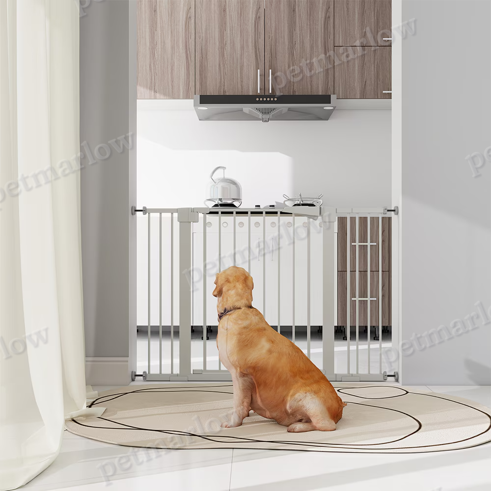 Child Safety Gate for Door Barrier with Extensions – view 5