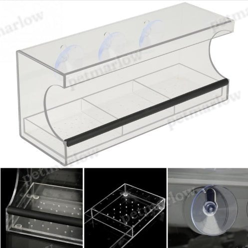 Clear Acrylic Pet Feeder Bowl Dispenser For Cats And Dogs – view 2