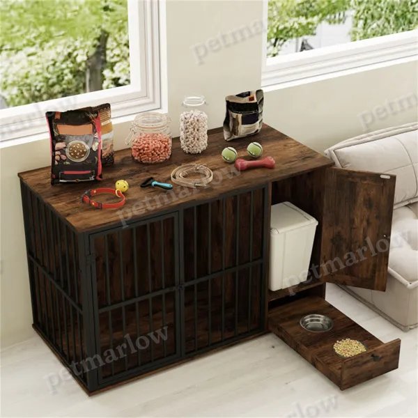 2-in-1 Dog Crate End Table – view 3